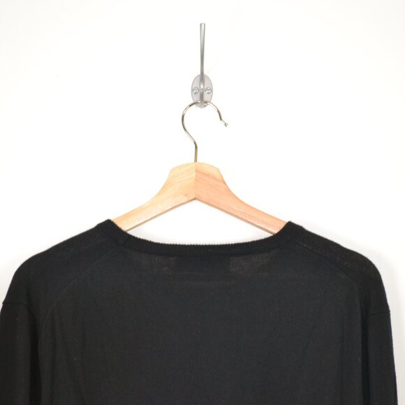 Combatant Gentlemen Mens L Cashmere Cotton Crew Neck Pullover Stretch Sweater - Picture 6 of 7